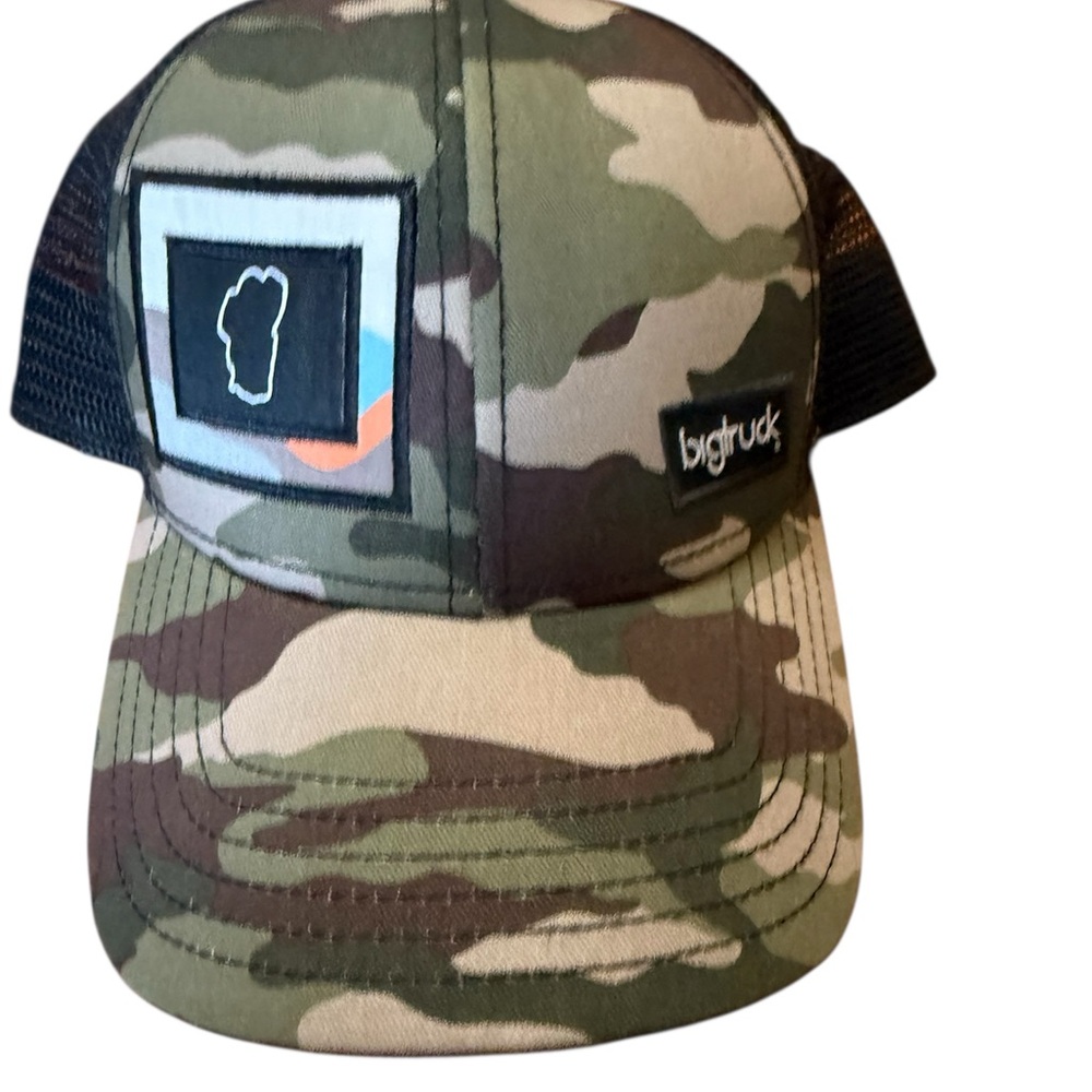 Camo Bigtruck Hat Cap Texas